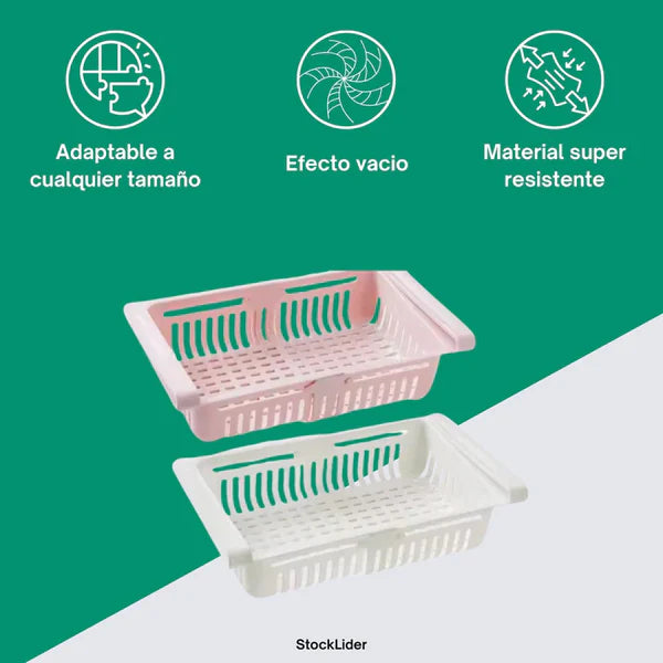 Organizador de Alimentos de Refrigerador (4 Unidades)