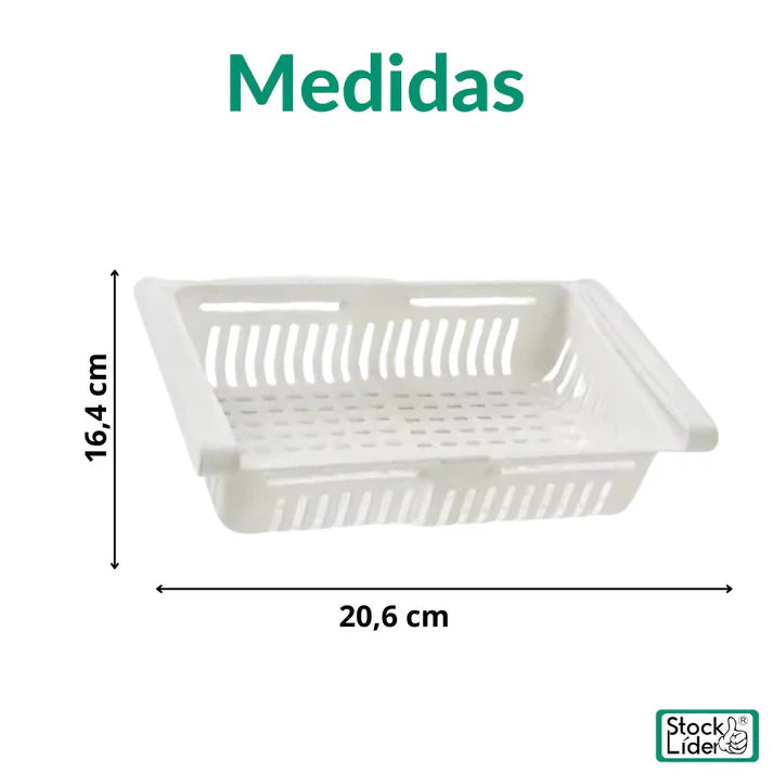 Organizador de Alimentos de Refrigerador (4 Unidades)