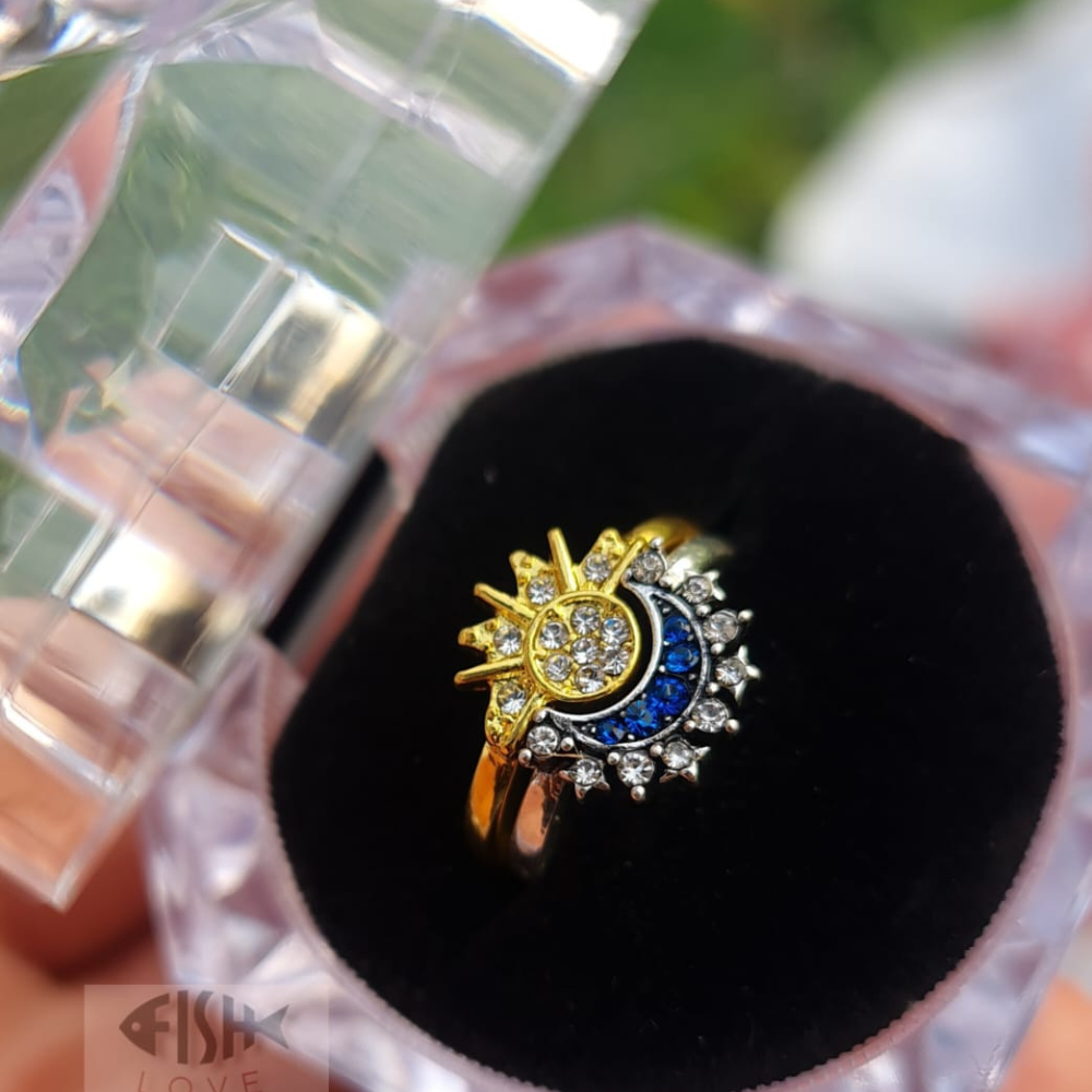 🌞✨ Anillos Sol y Luna: El Regalo Perfecto 🌙💖